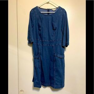 Boden denim dress